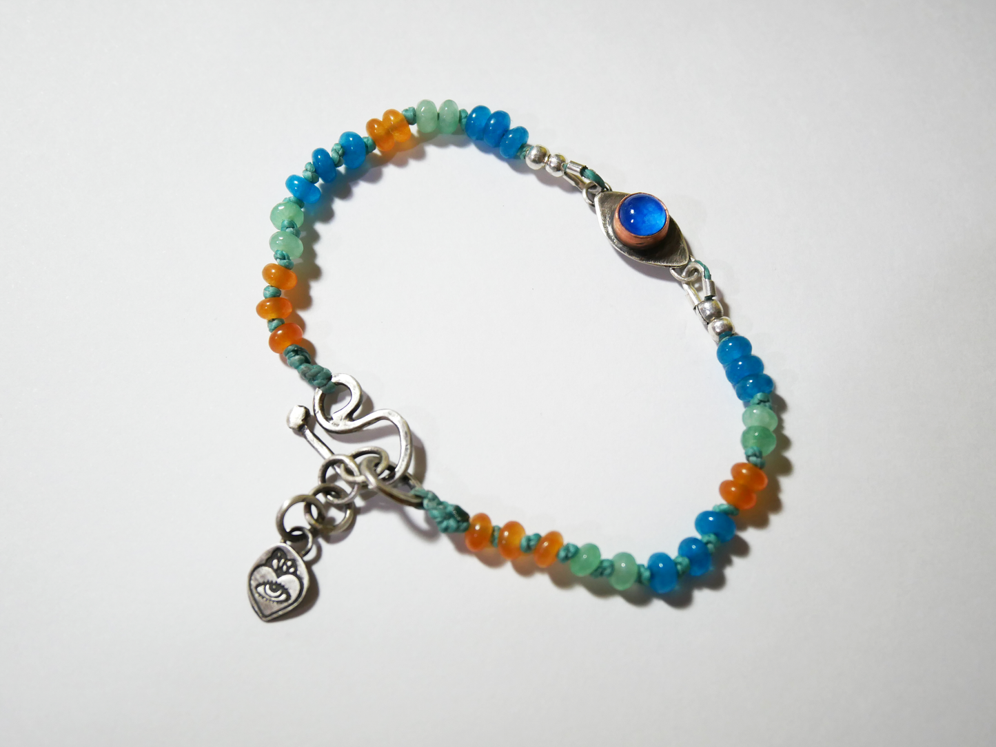 Multi stone Eye bracelet