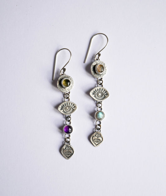 Eye love earrings