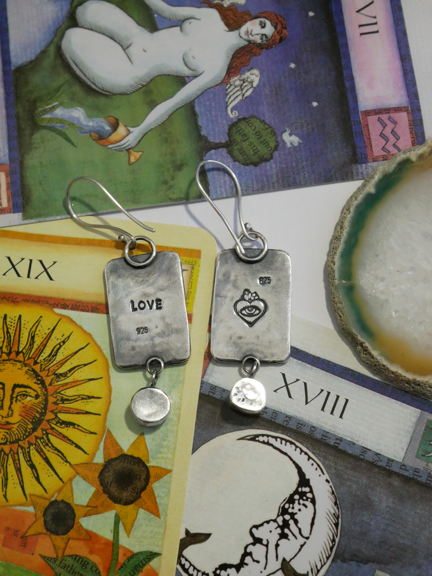 Sole Luna earrings
