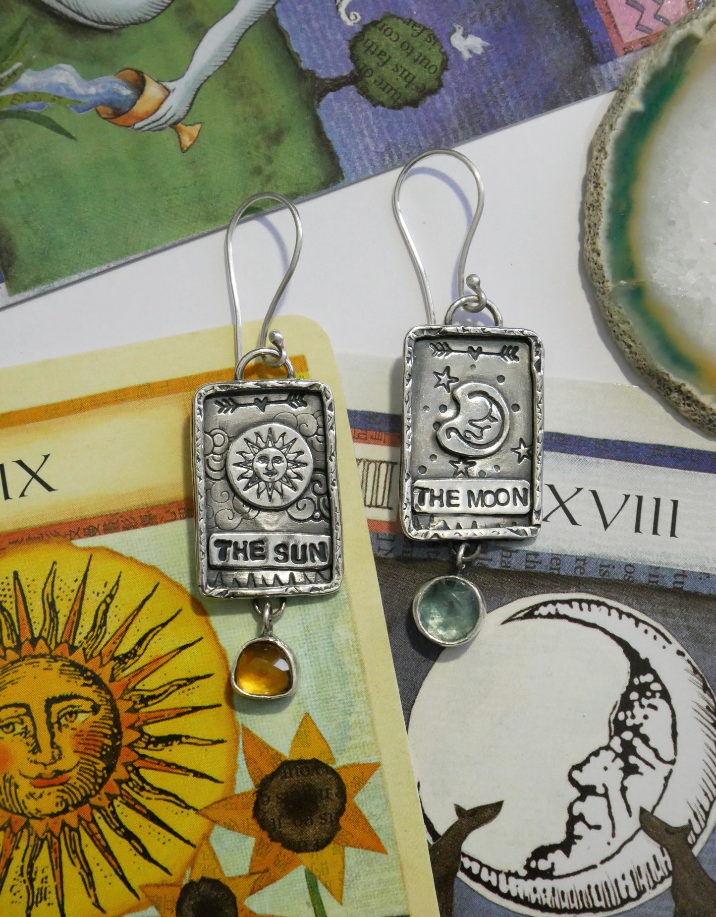 Sole Luna earrings