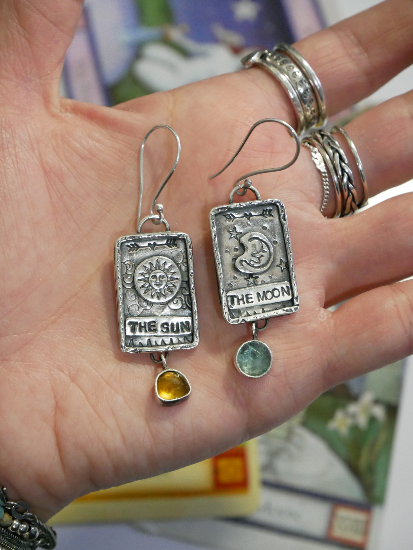 Sole Luna earrings