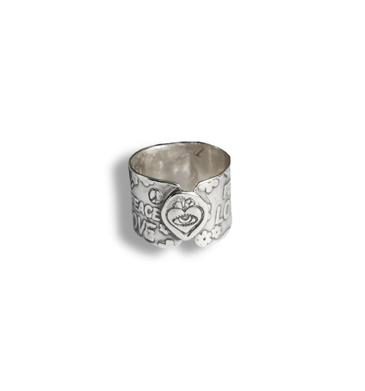 Peace and Love ring