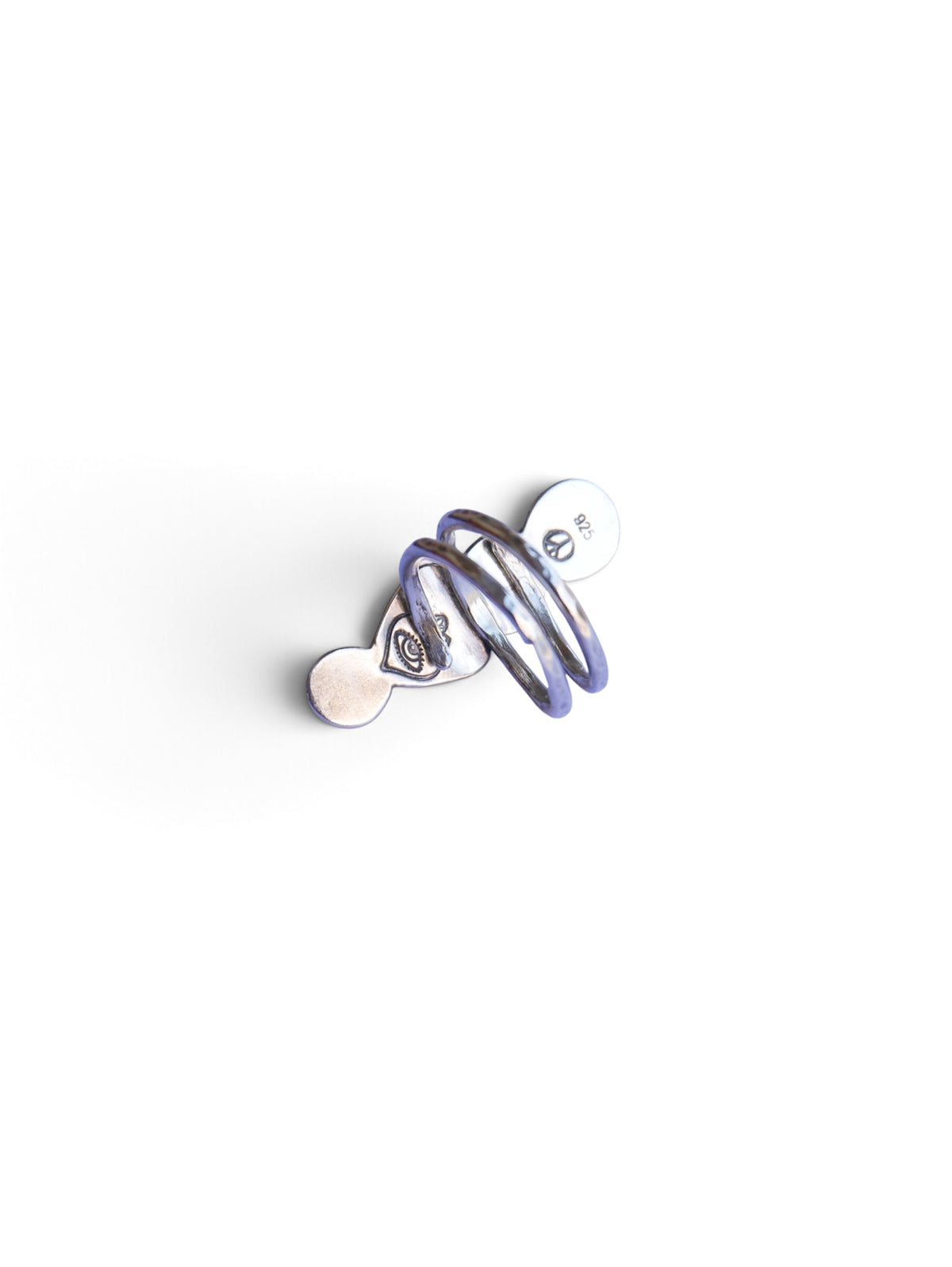 Heart totem ring