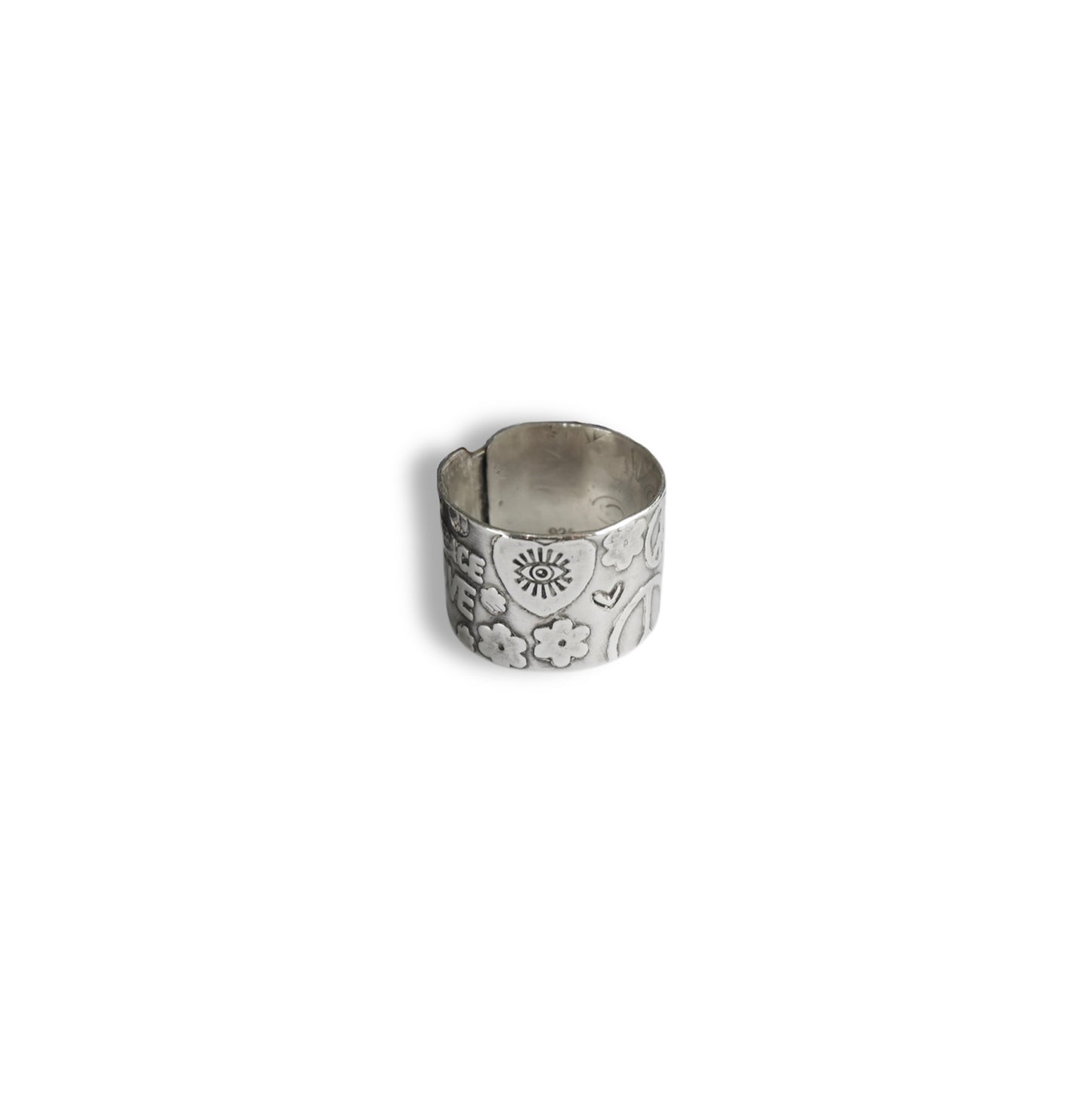 Peace and Love ring