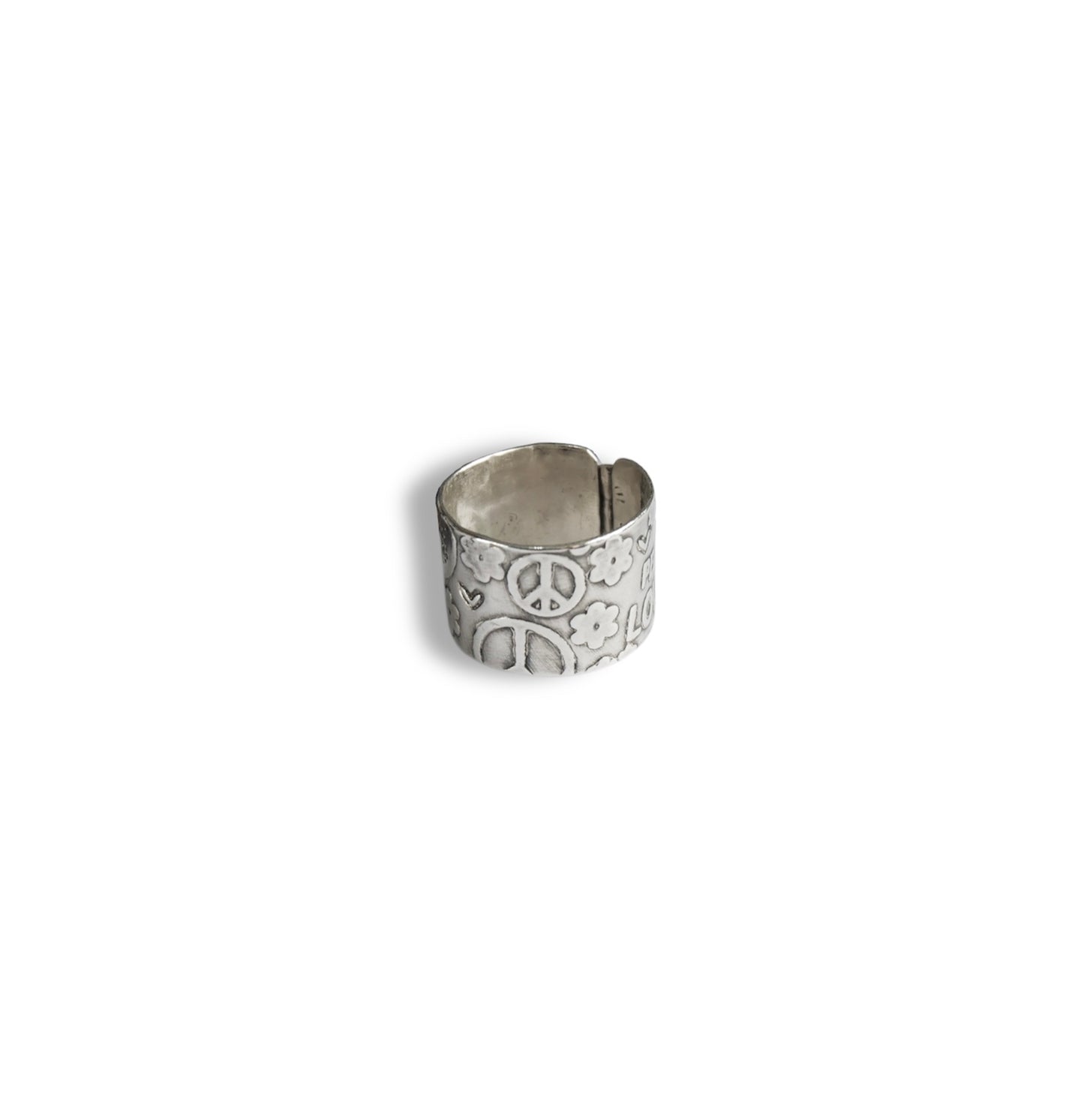 Peace and Love ring