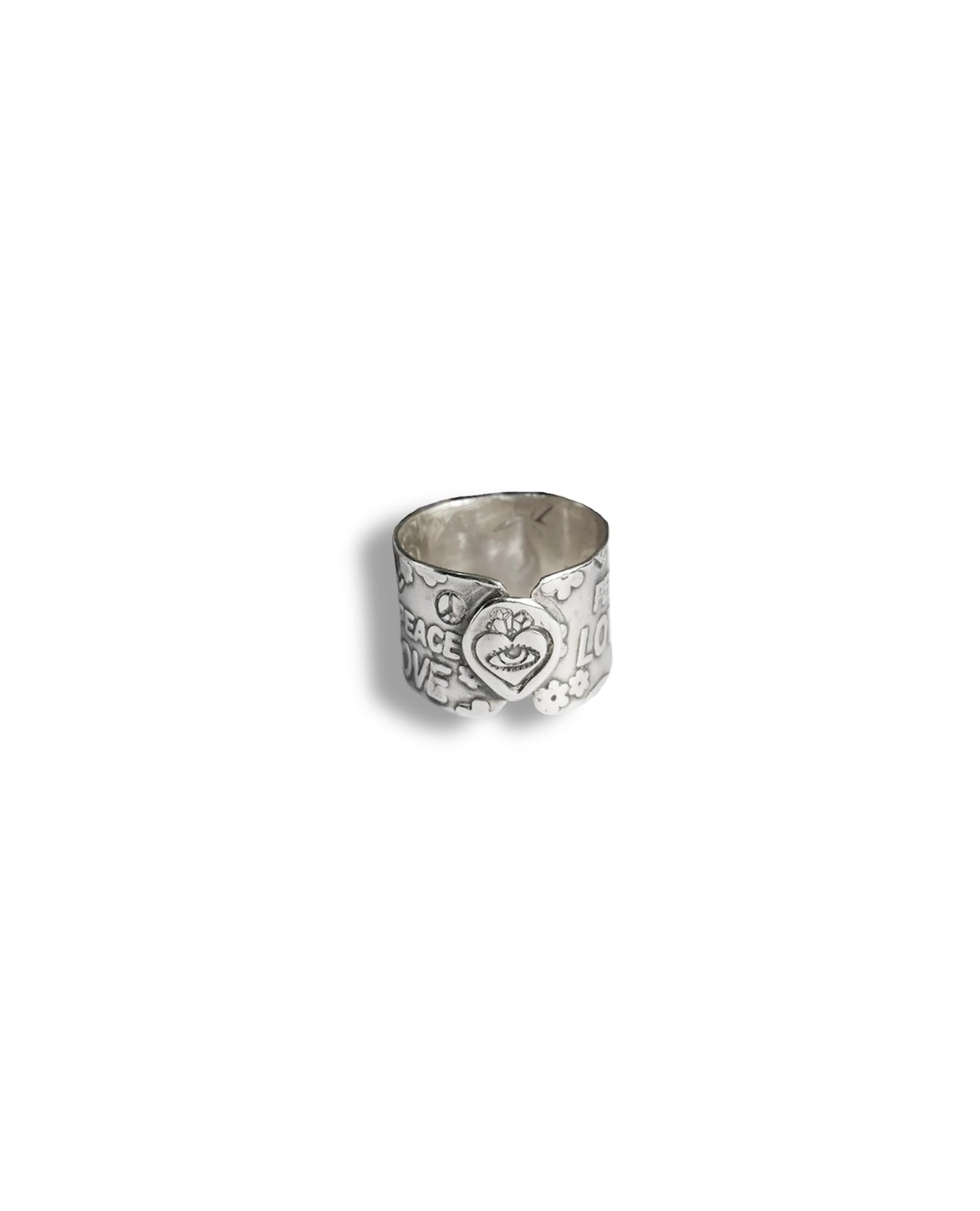 Peace and Love ring