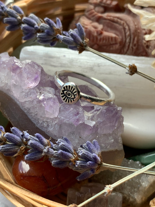 RESERVED for Amelia Eye ring