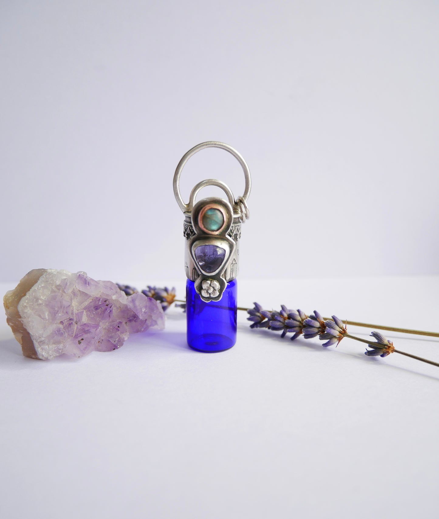 Purple bottle