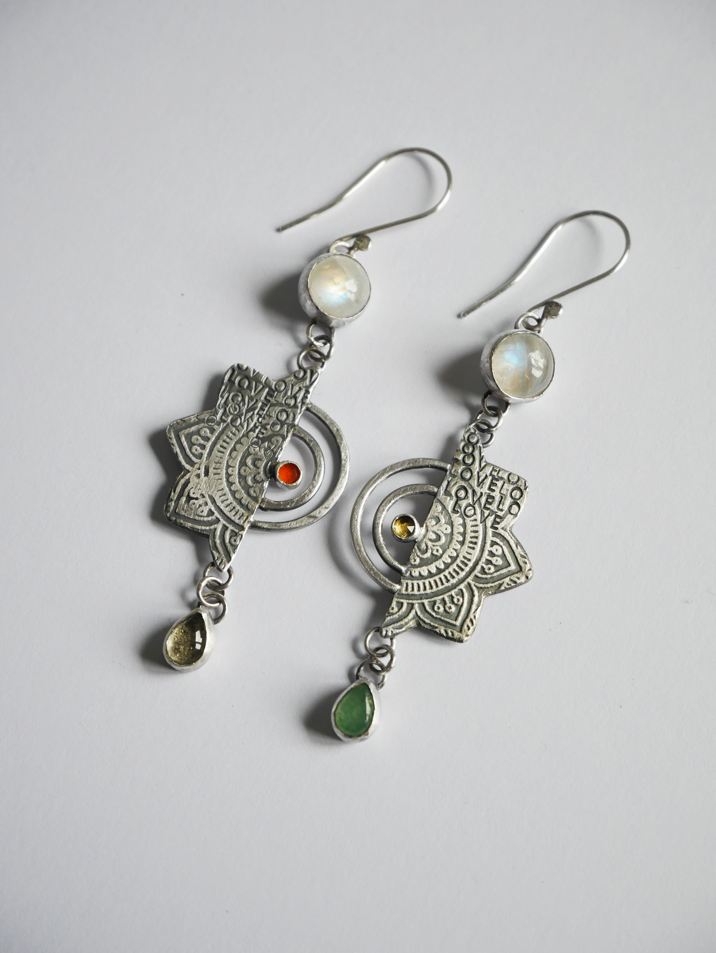 Mandala earrings