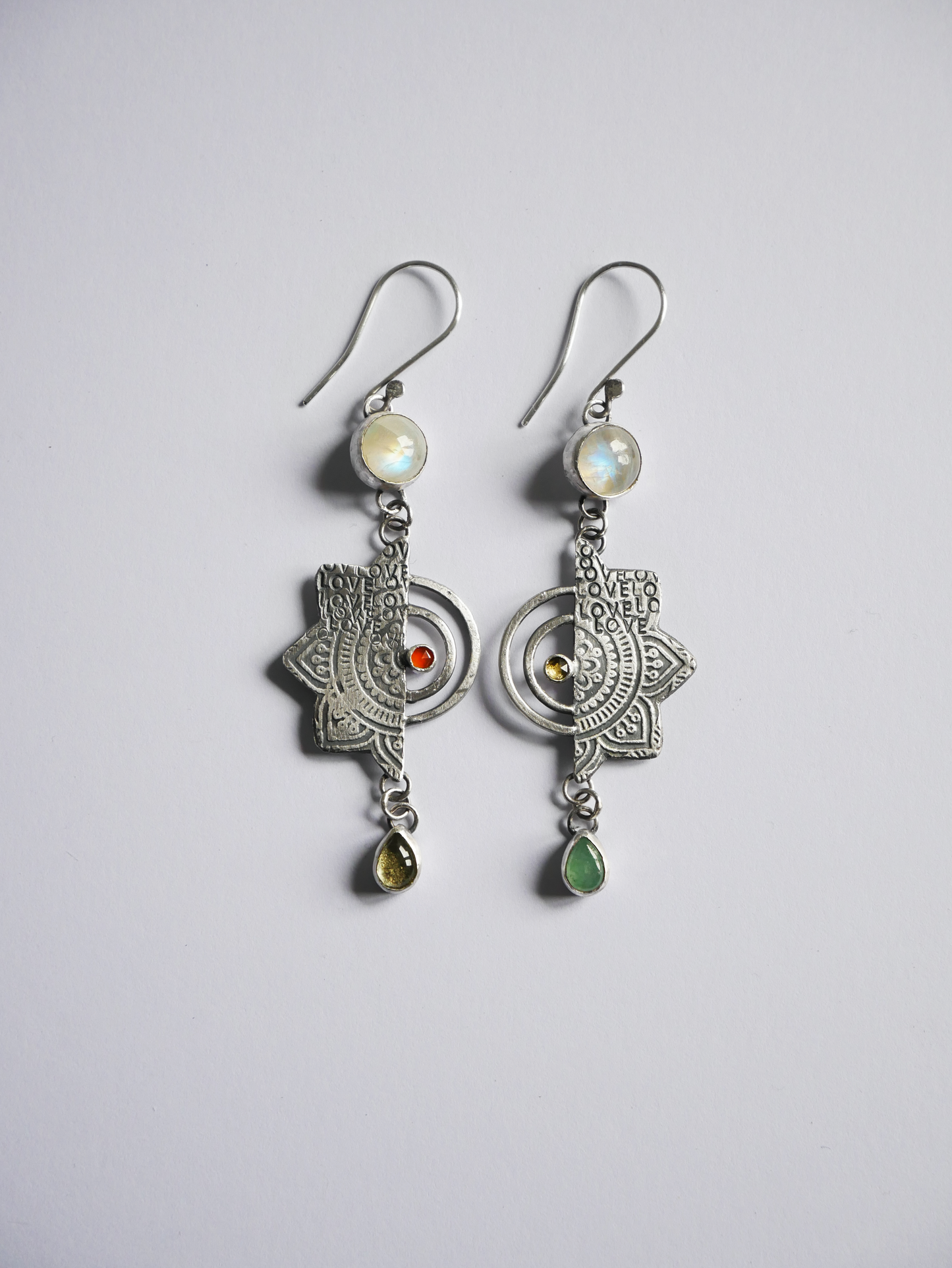 Mandala earrings
