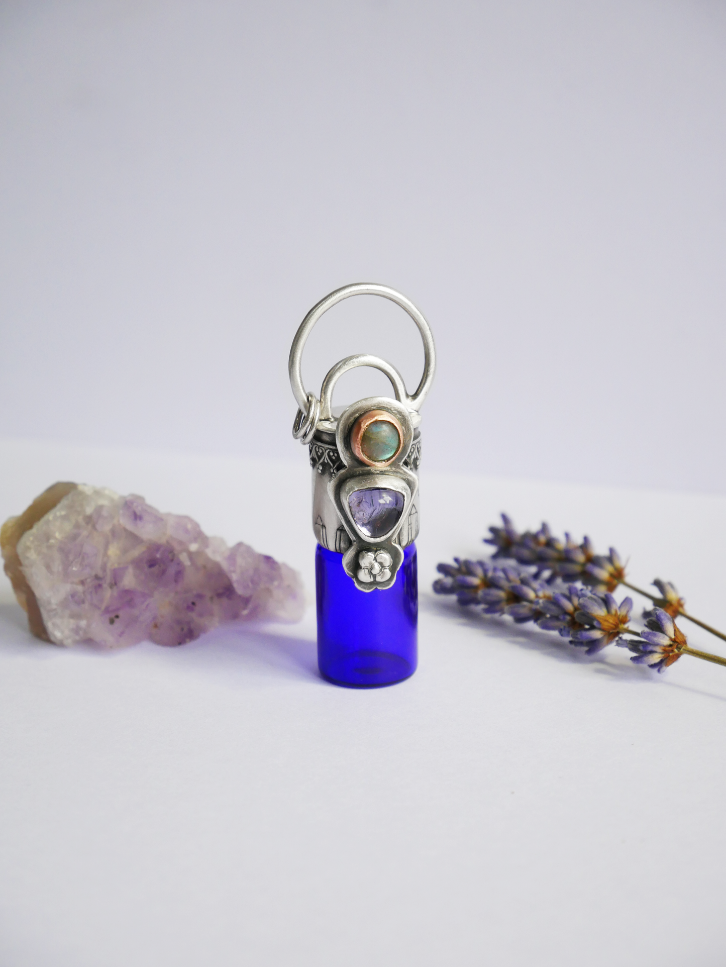 Purple bottle