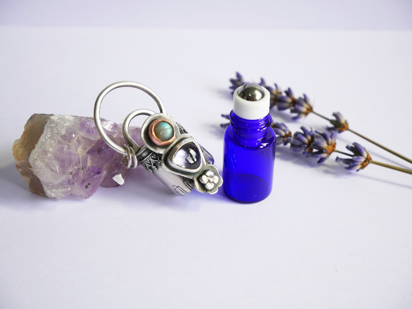 Purple bottle