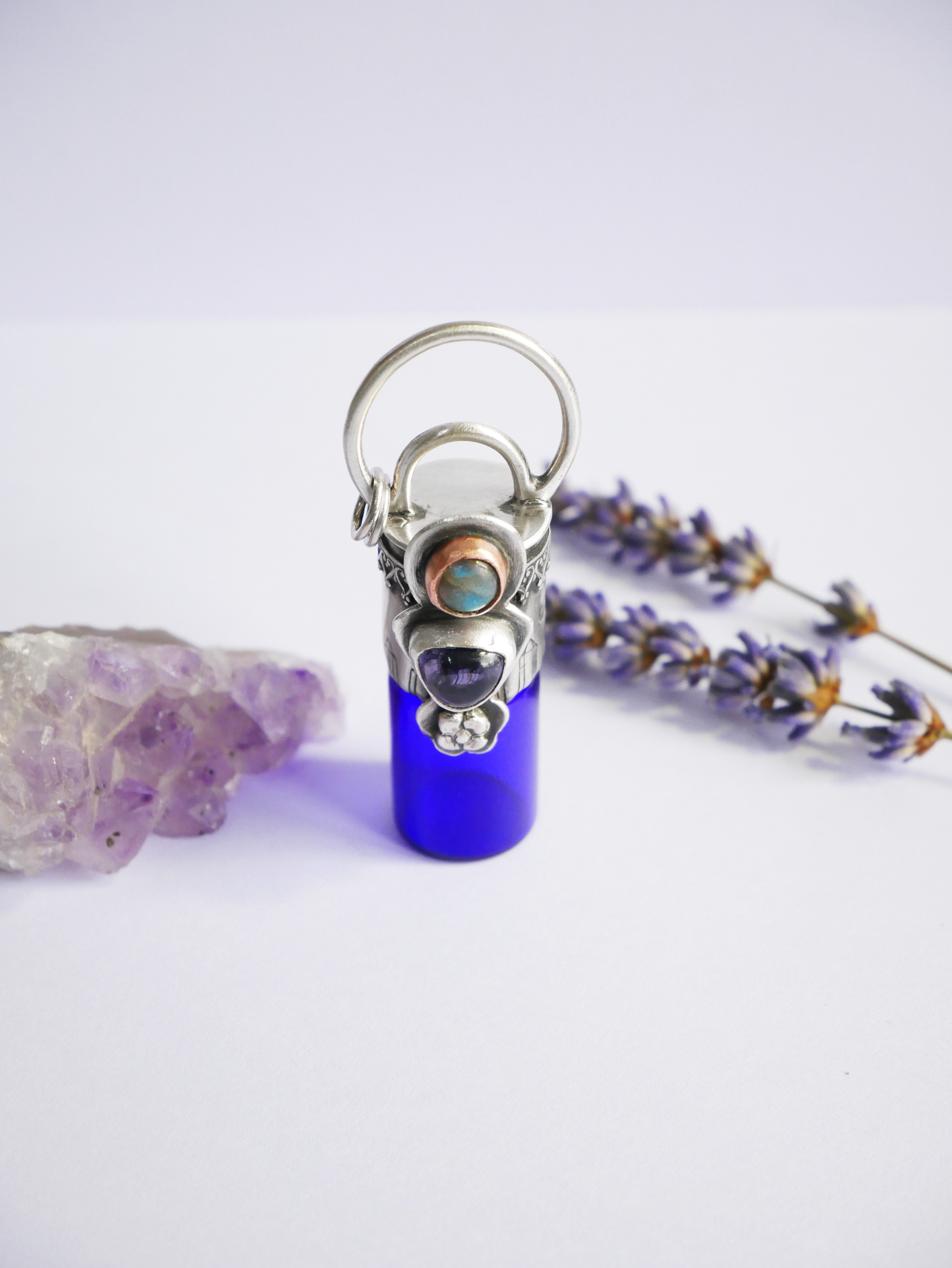 Purple bottle