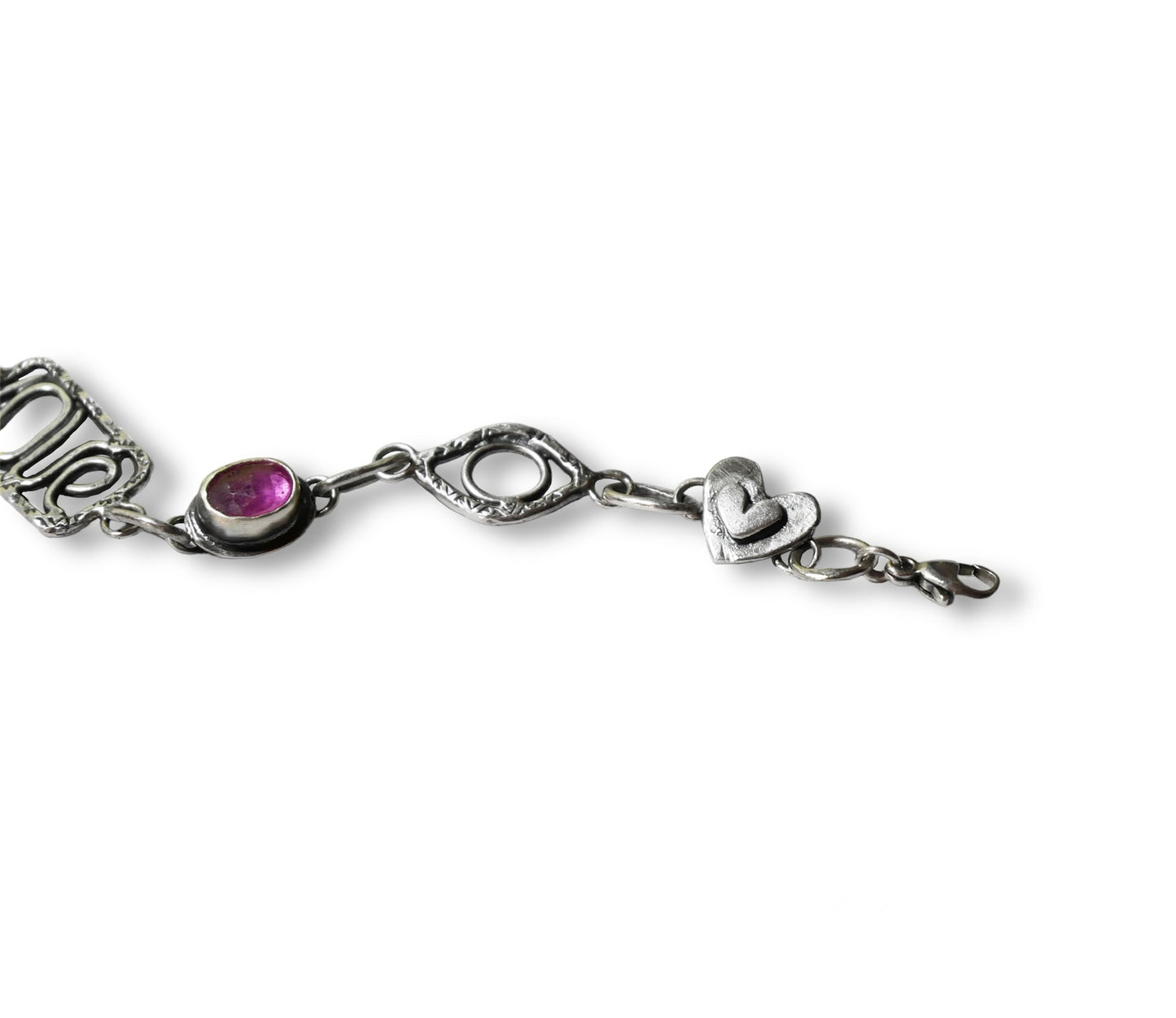 Eye heart bracelet