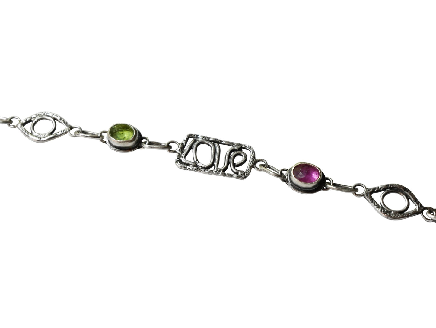 Eye heart bracelet