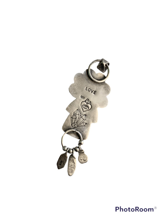 RESERVED ‘Medicine woman pendant’