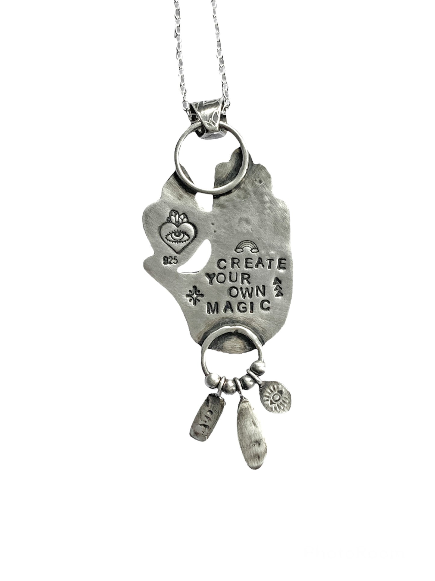 RESERVED ‘Healing hand’ pendant