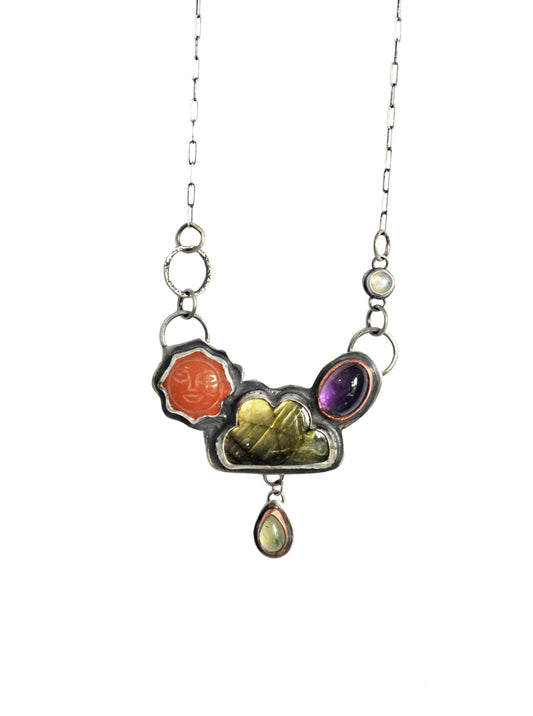 RESERVED Sun necklace