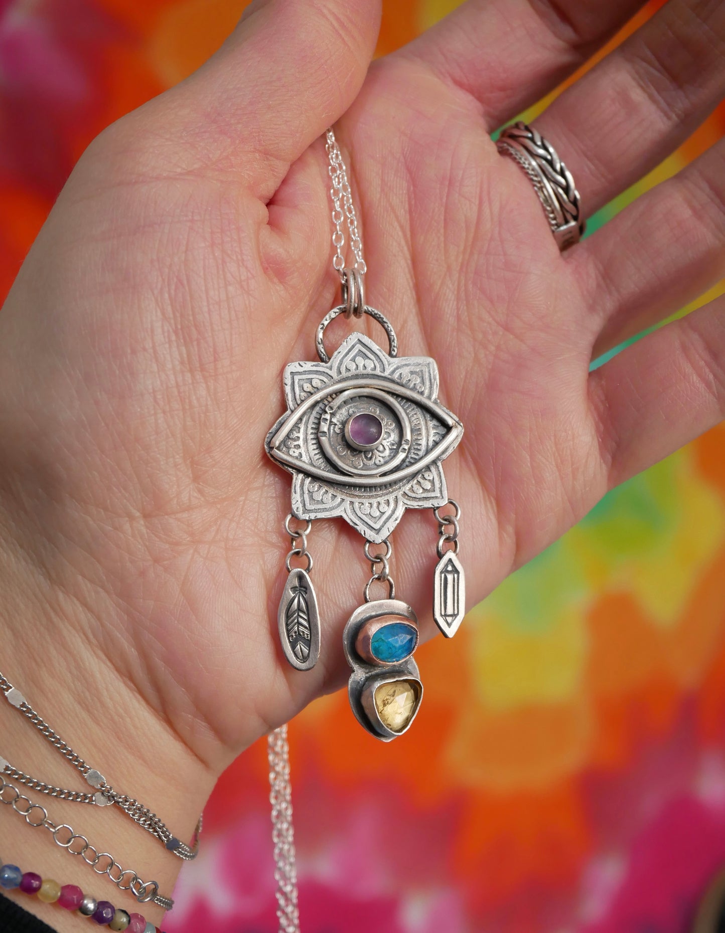 Dreamcatcher pendant