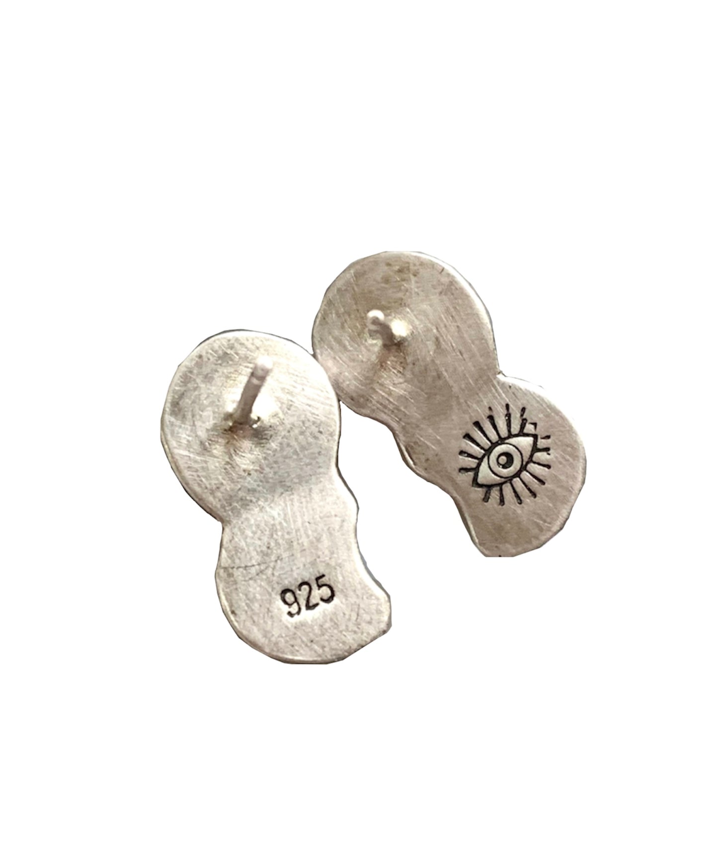 Luna studs with Moonstones