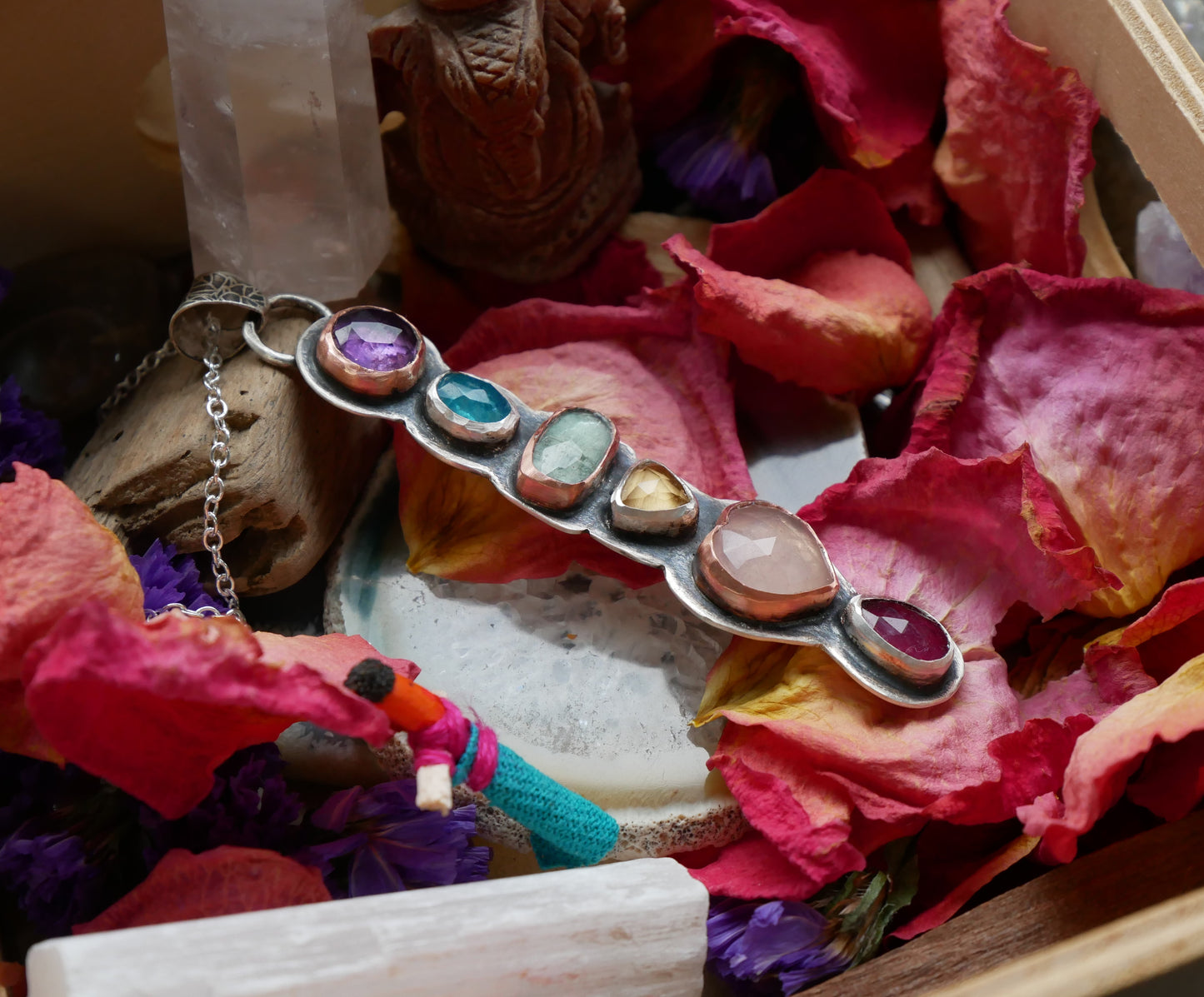 She's a rainbow pendant