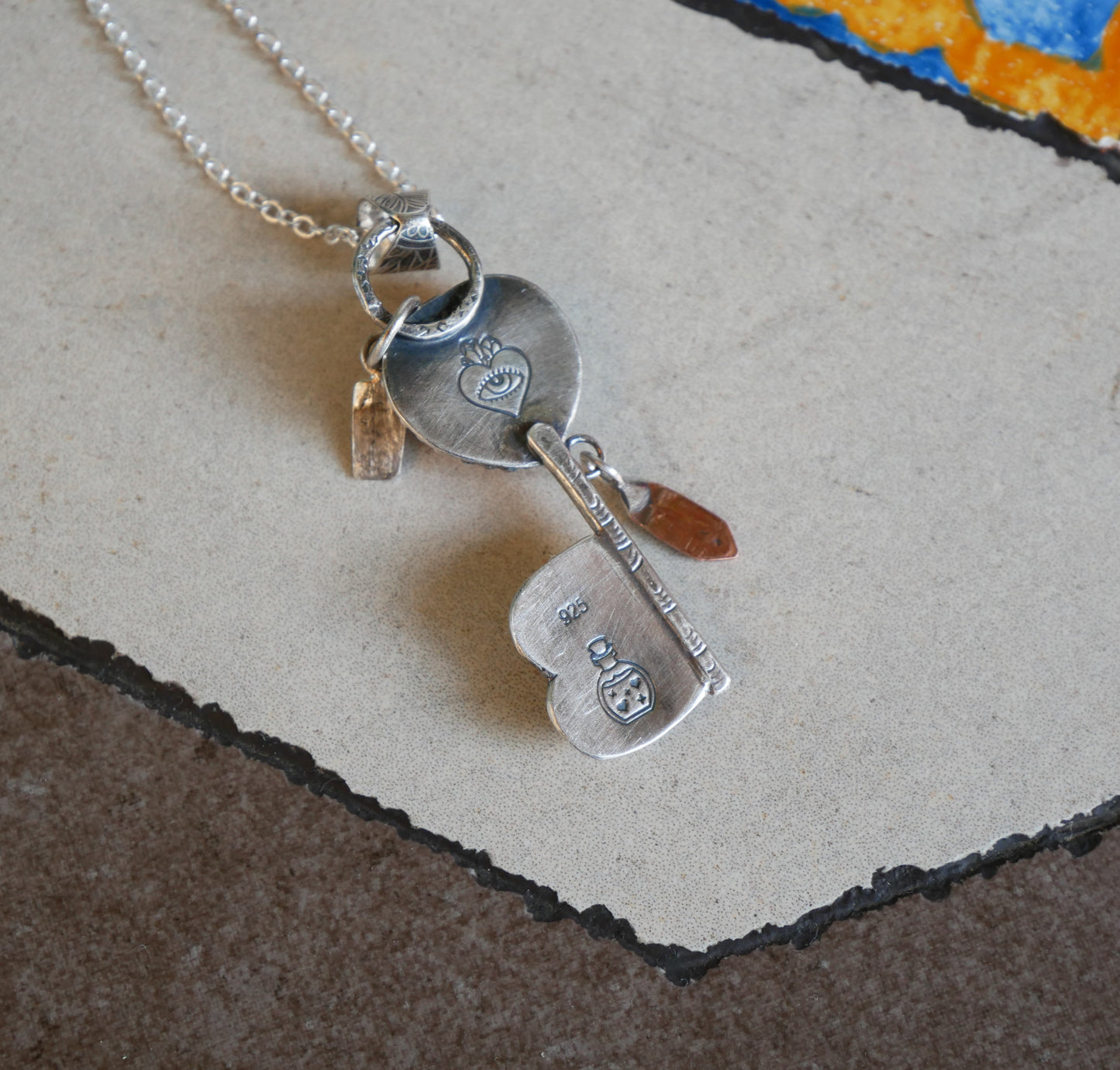 Key of love pendant