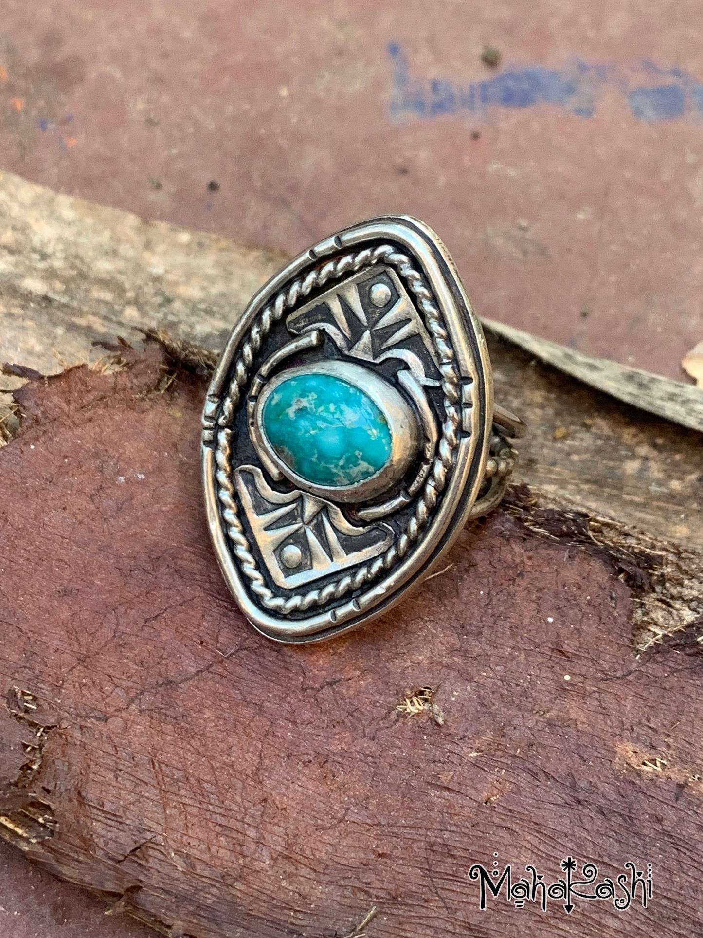 Navajo inspired ring