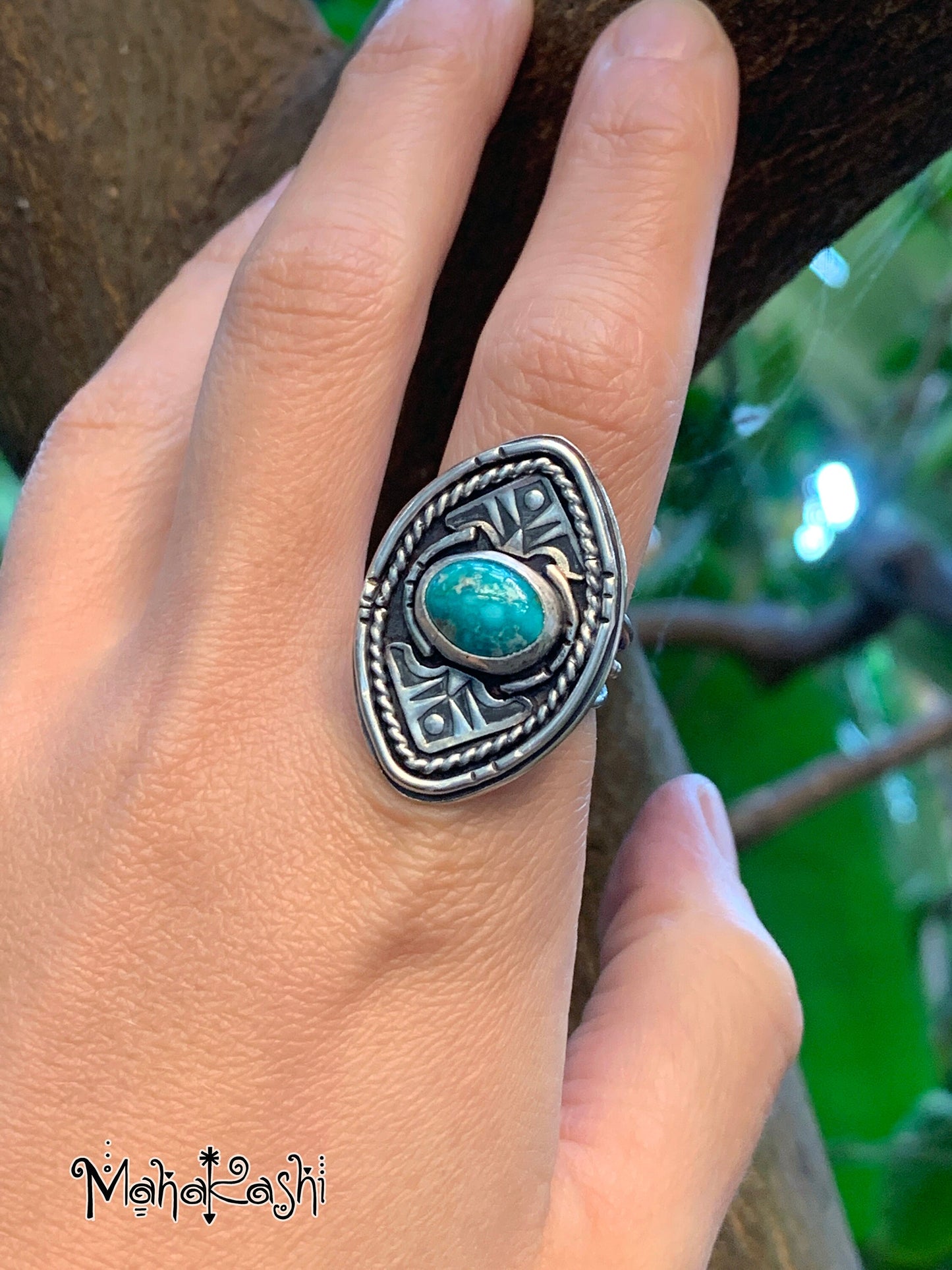 Navajo inspired ring