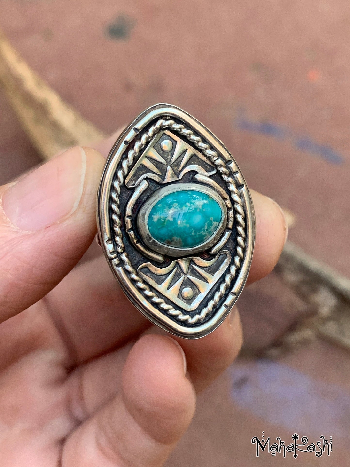 Navajo inspired ring
