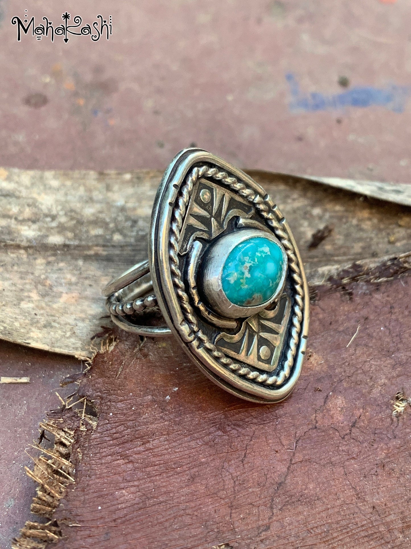 Navajo inspired ring