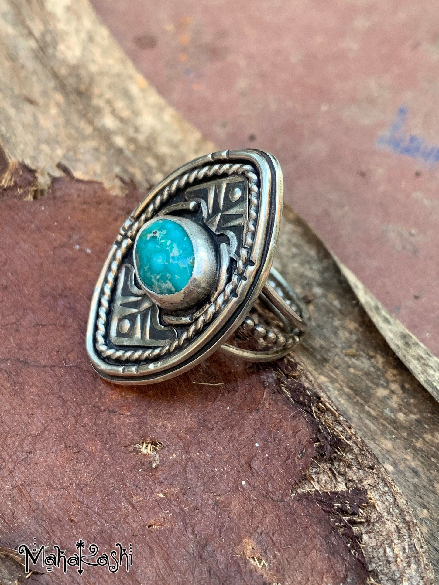 Navajo inspired ring