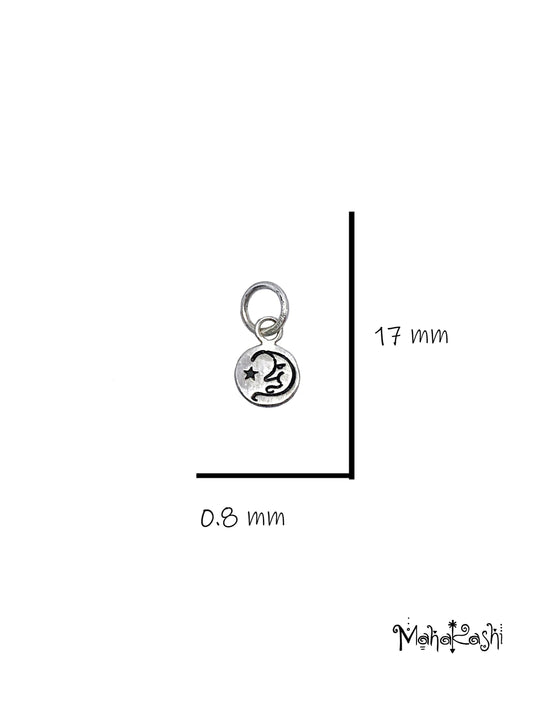 Tiny Moon charm
