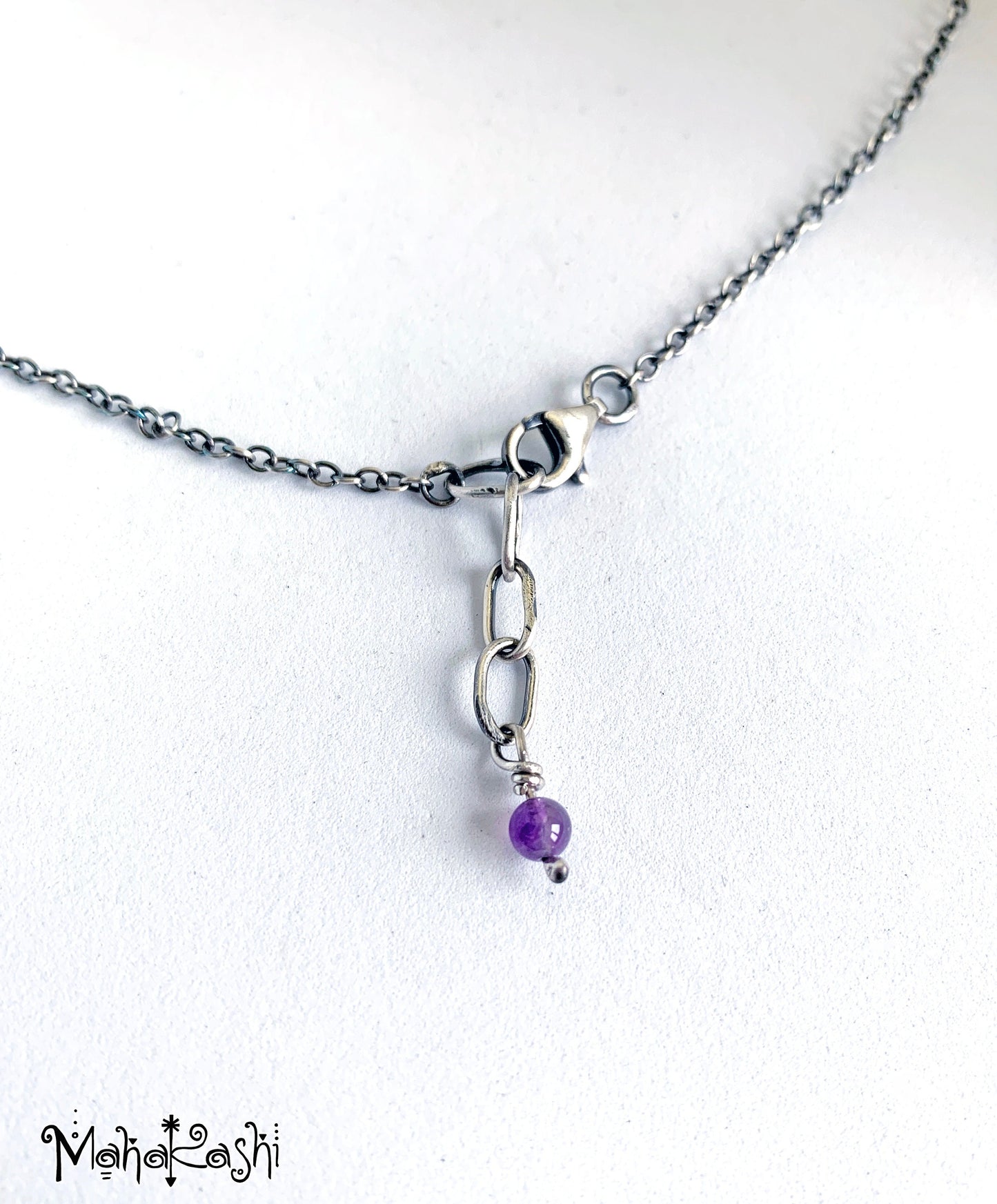 Reserved ‘Dreamer' necklace with Amethyst and Apatite