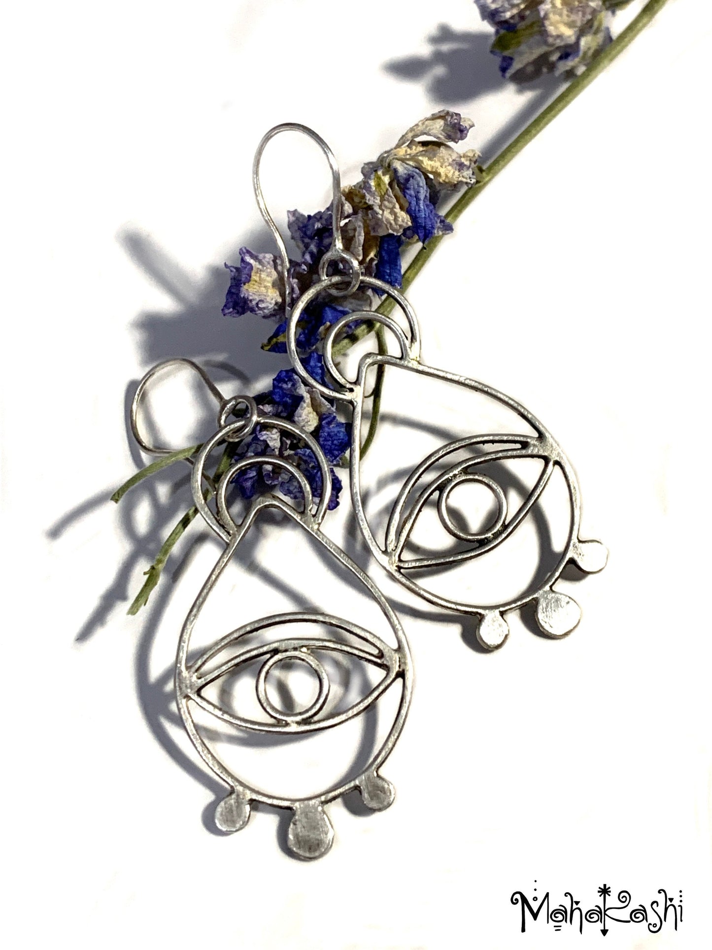 Eye earring Indian inspired