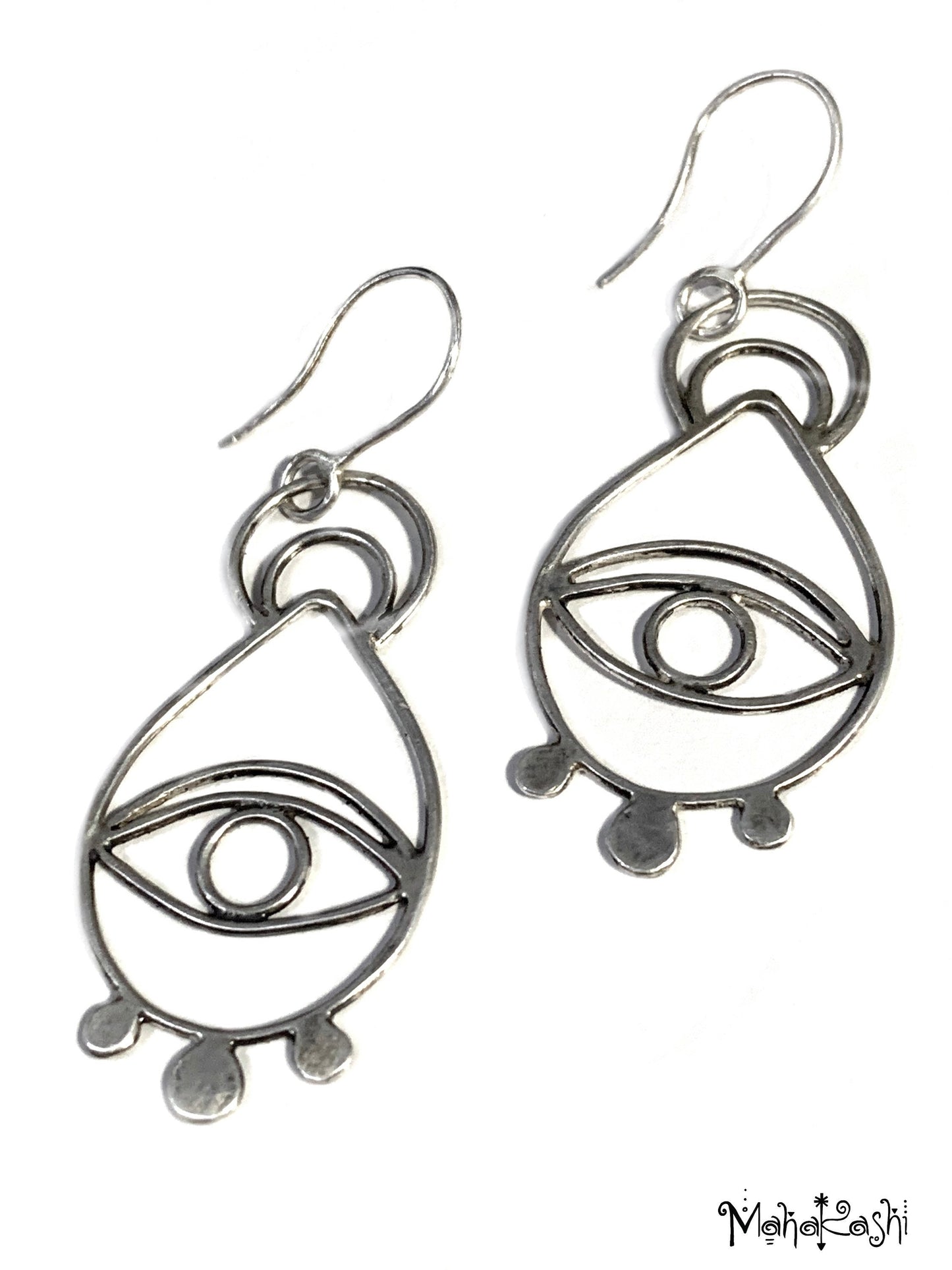 Eye earring Indian inspired