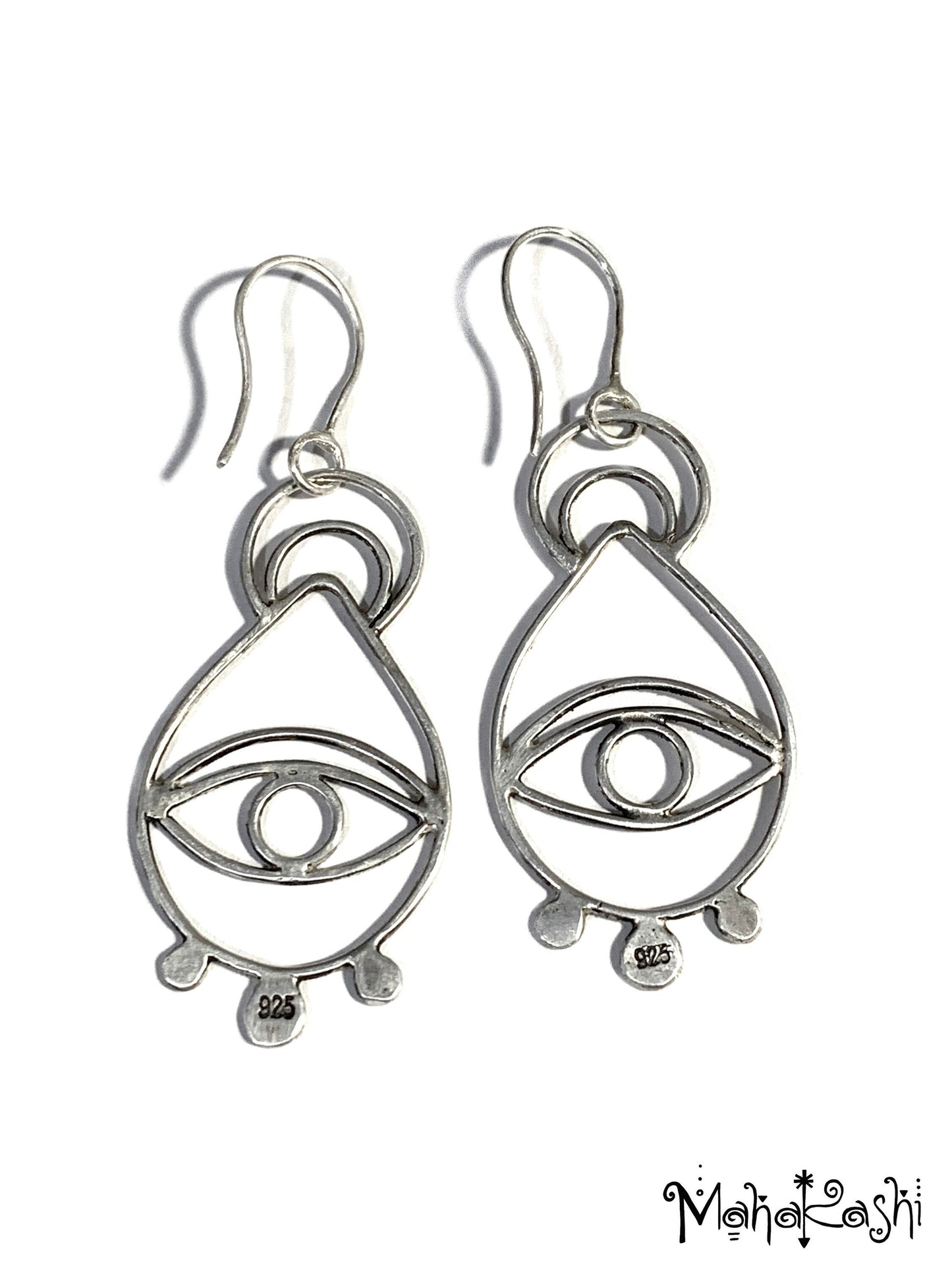 Eye earring Indian inspired
