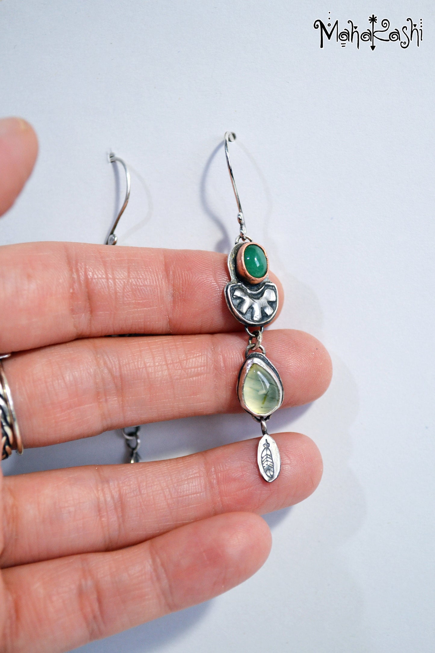 Reserved Navajo shell earrings