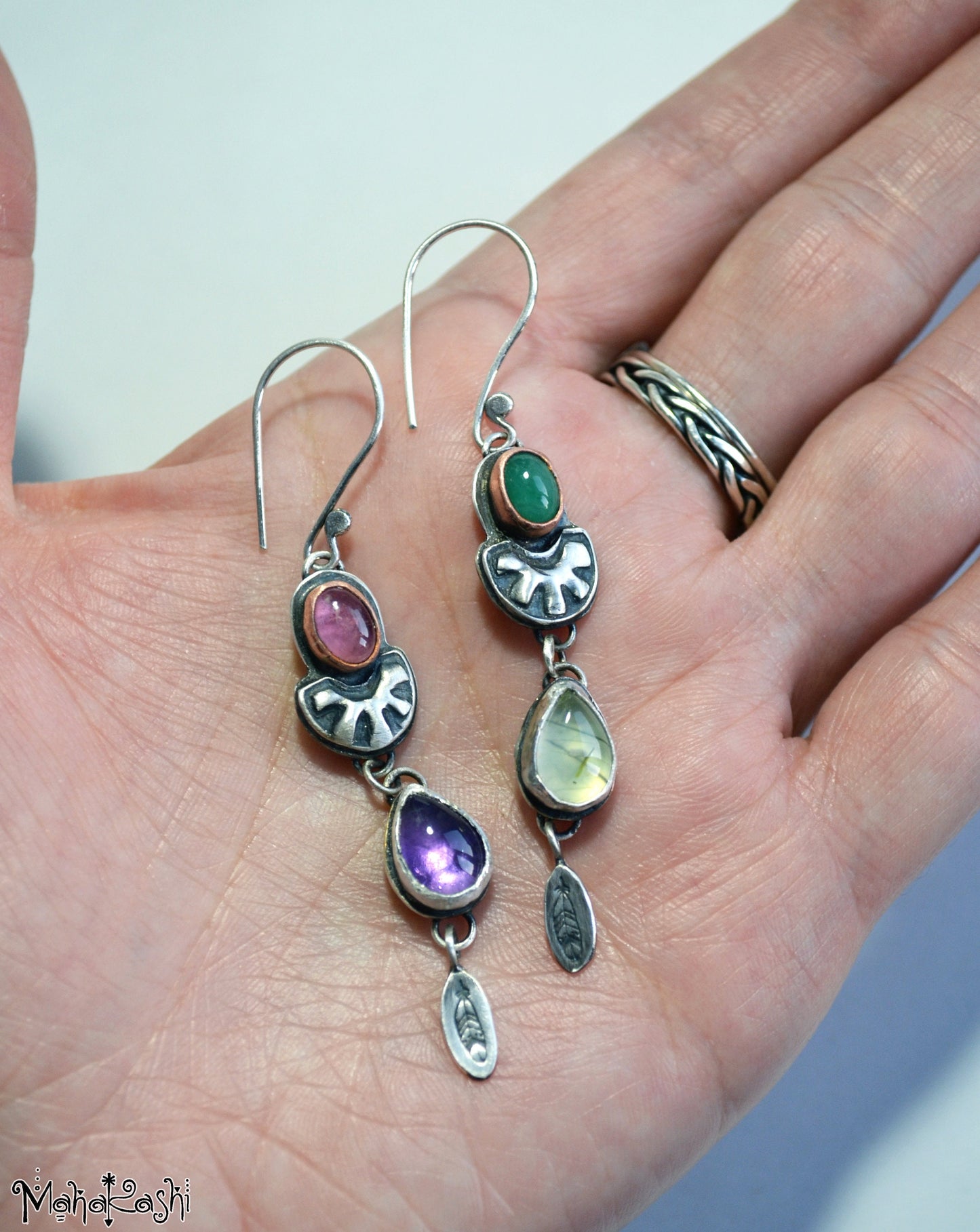 Reserved Navajo shell earrings
