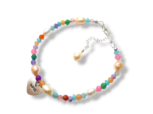 Freshwater pearls bracelet