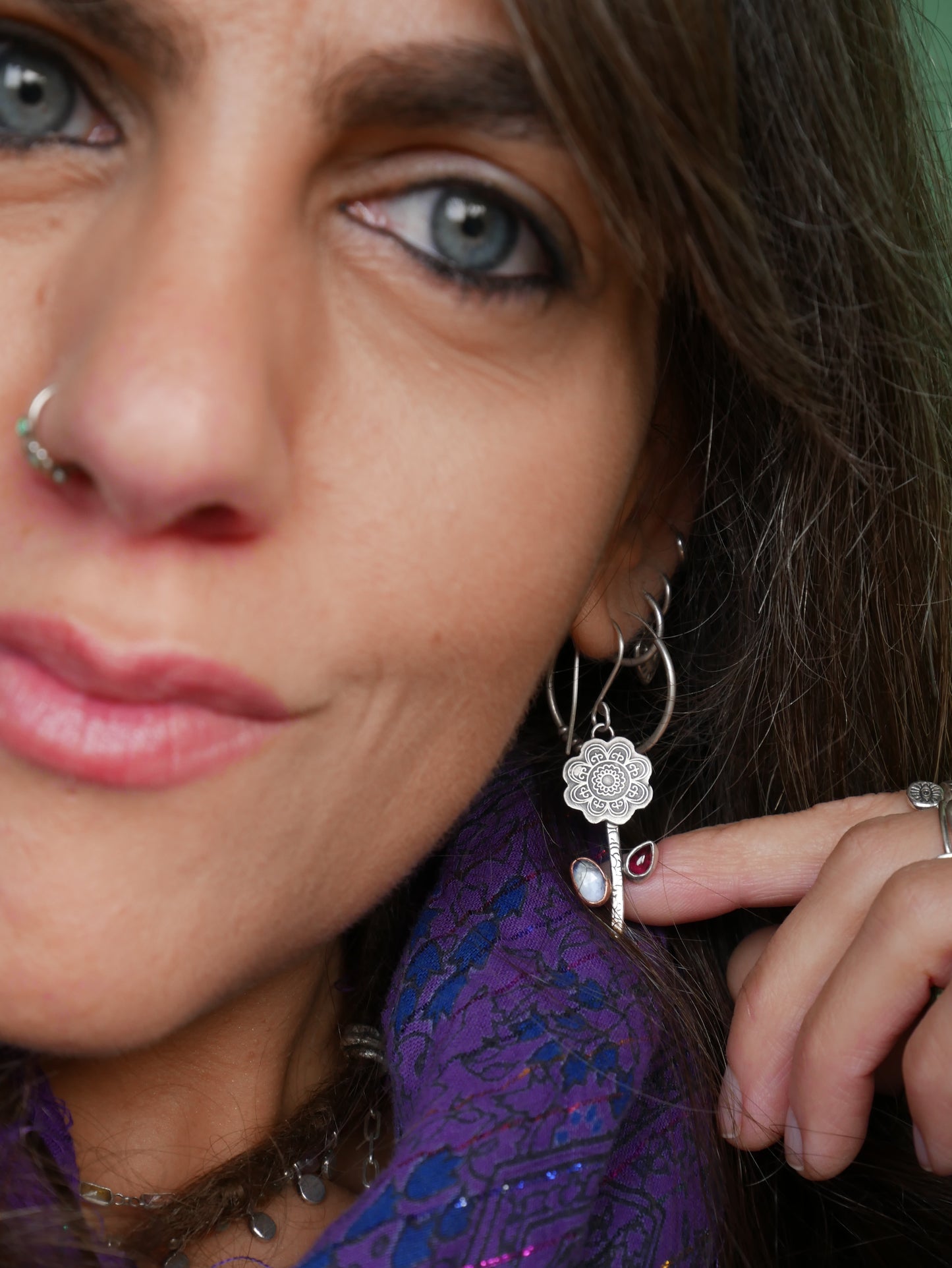 In bloom earrings