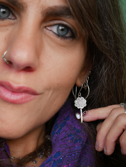 In bloom earrings