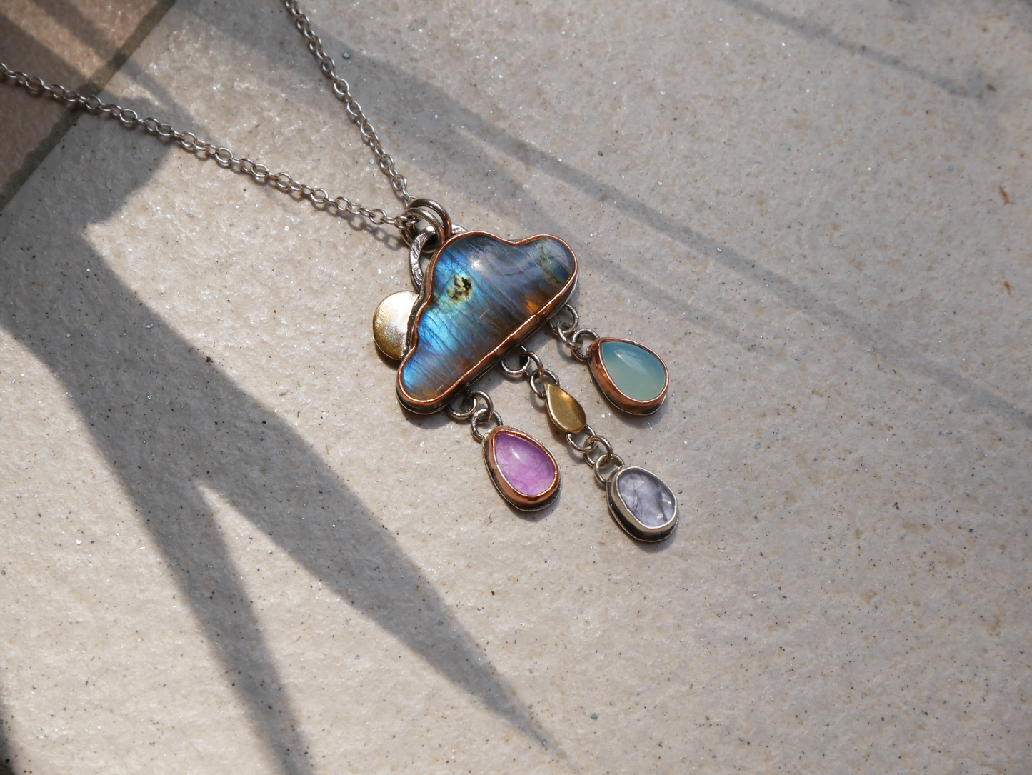 Love rain pendant