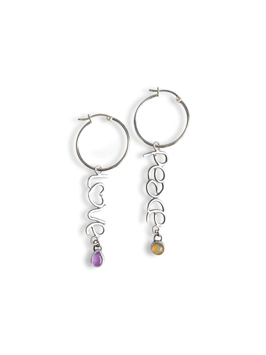 Peace & Love hoops