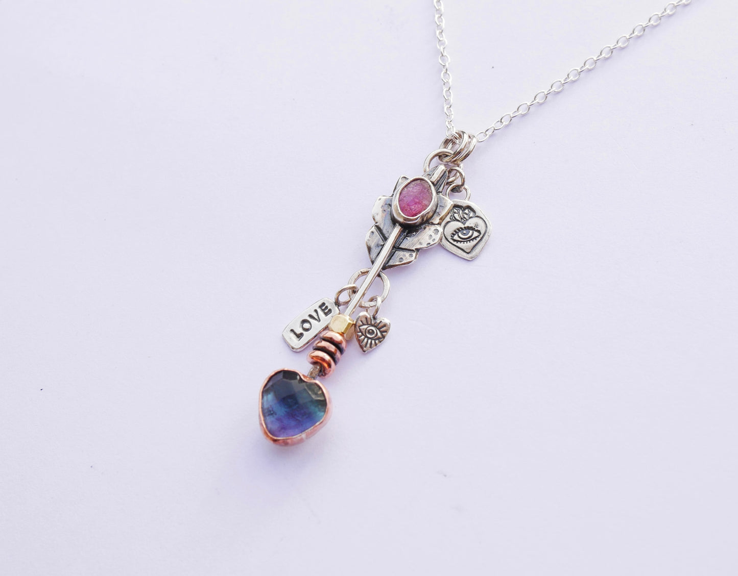 Love arrow pendant