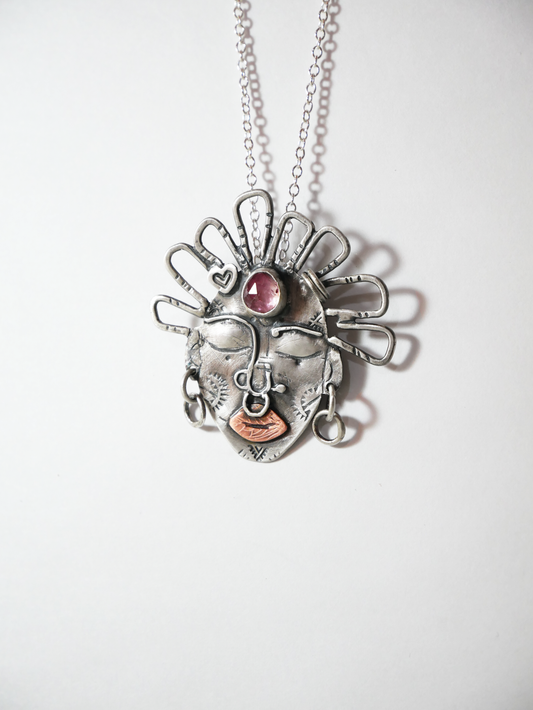 Afro punk pendant