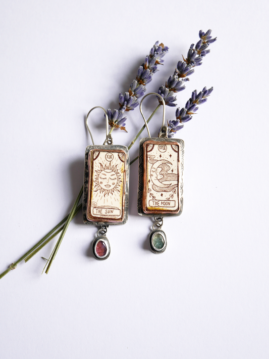 Tarot earrings