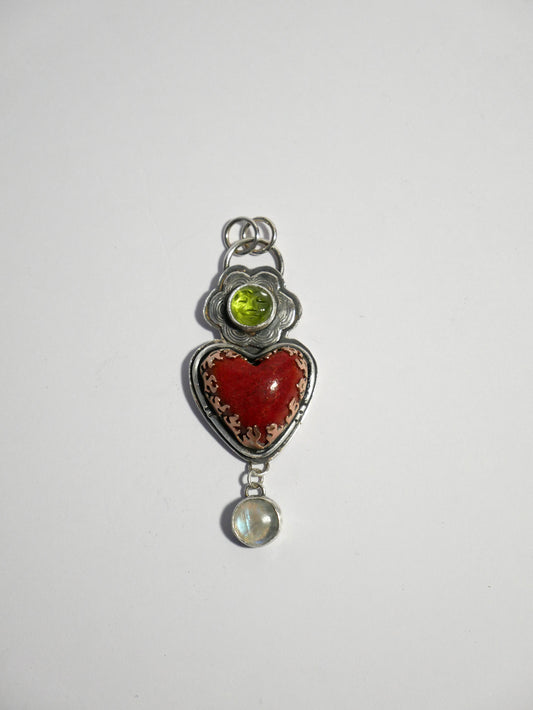 Love heart pendant