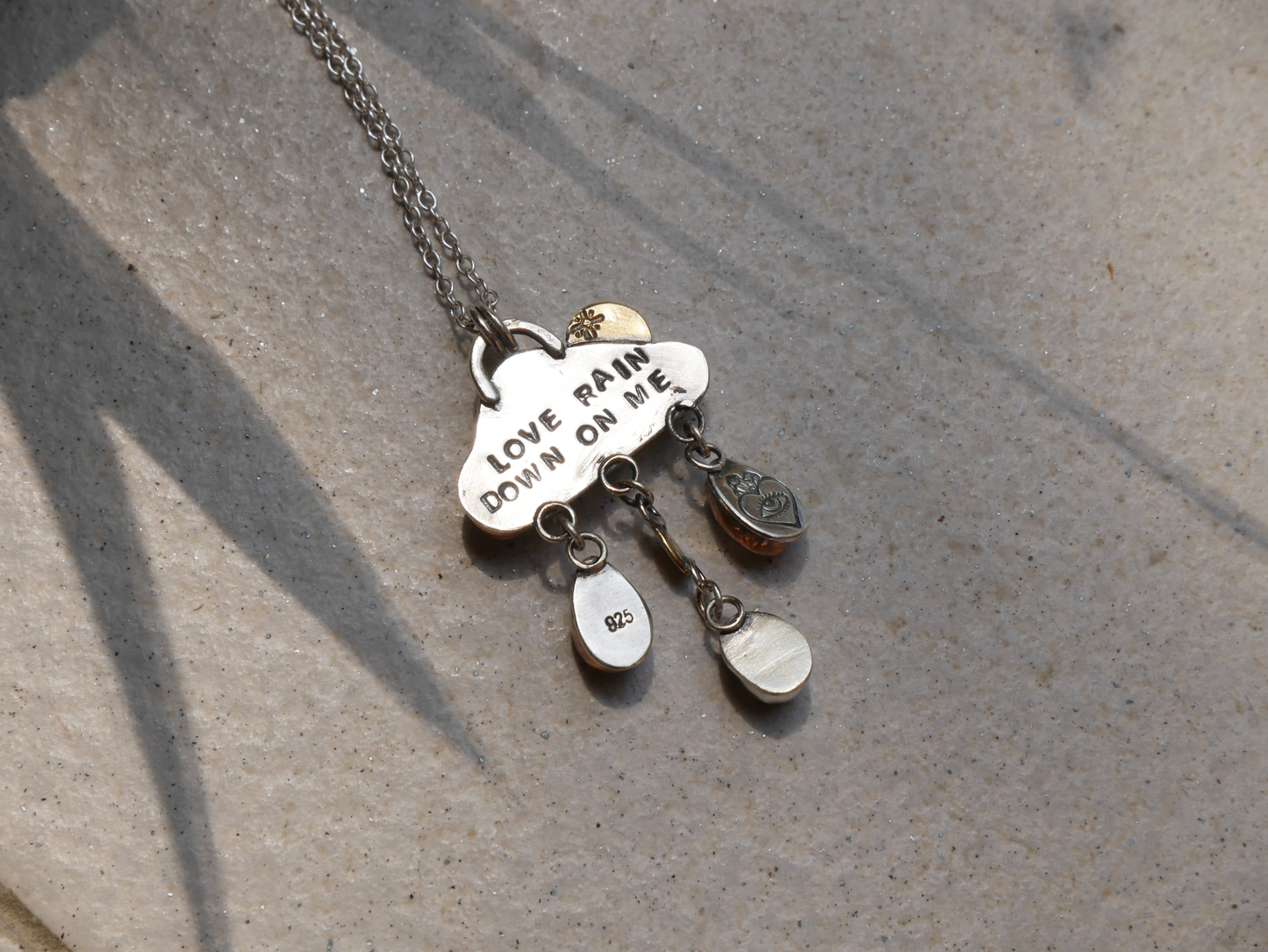 Love rain pendant