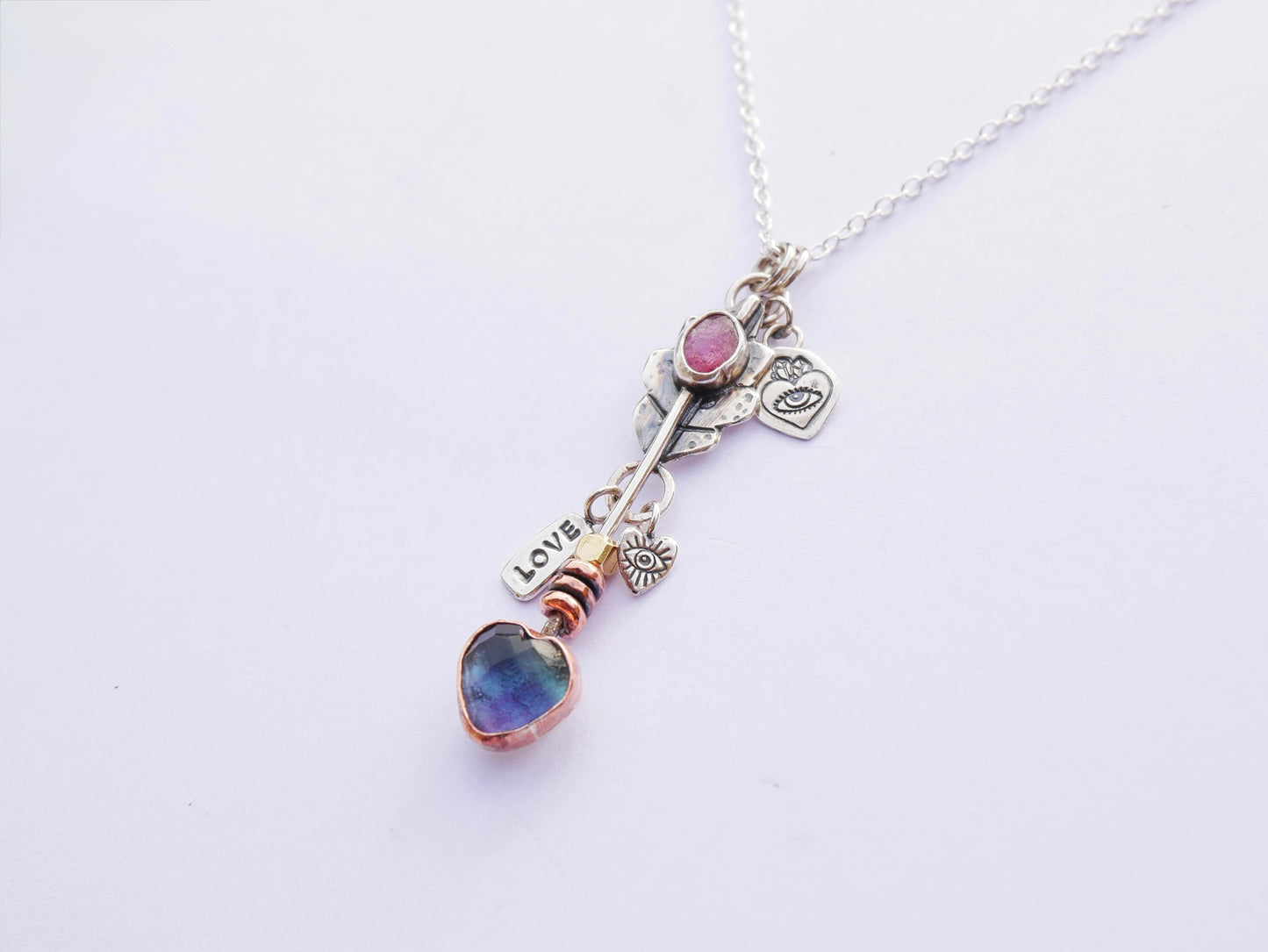 Love arrow pendant