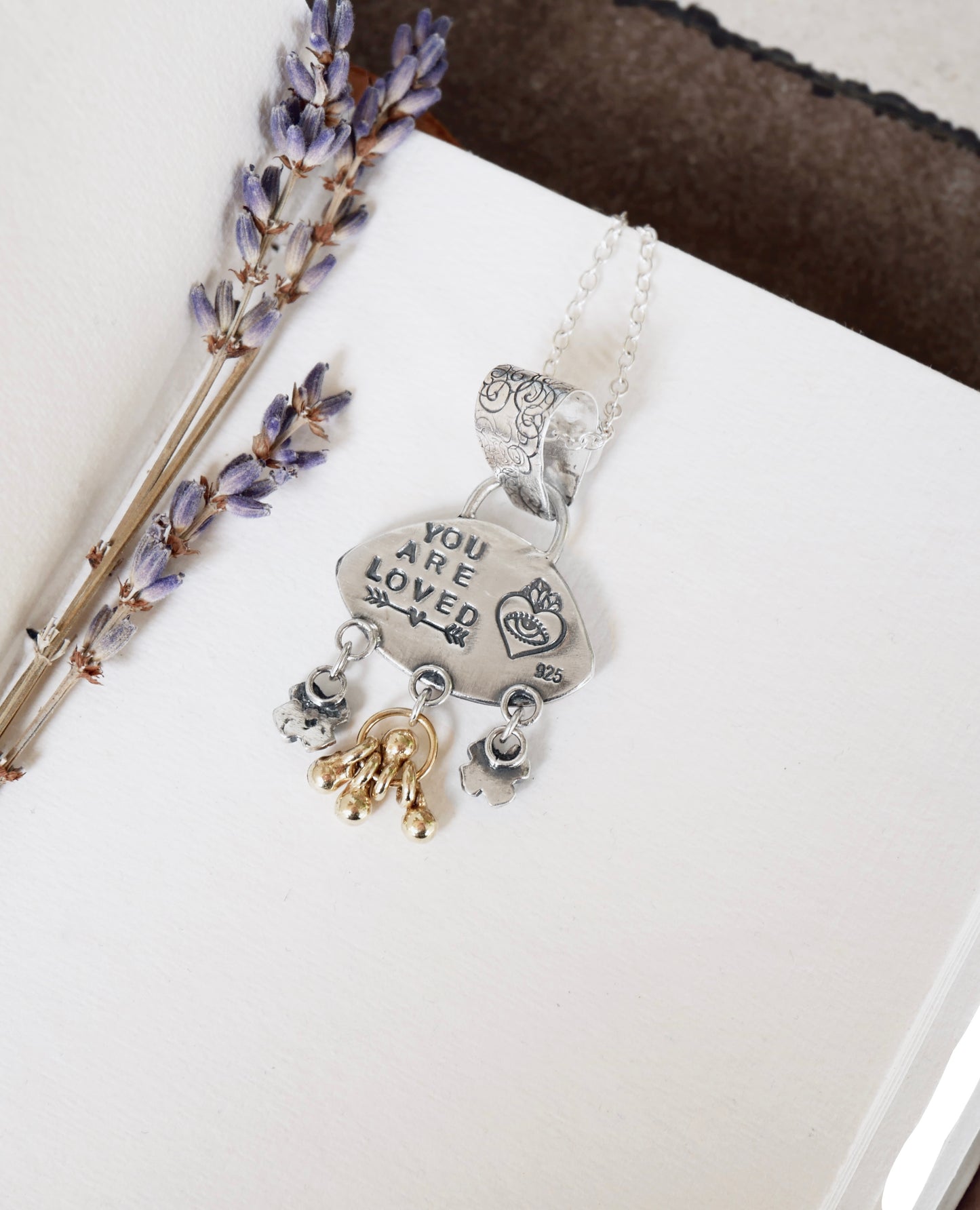 You are loved pendant